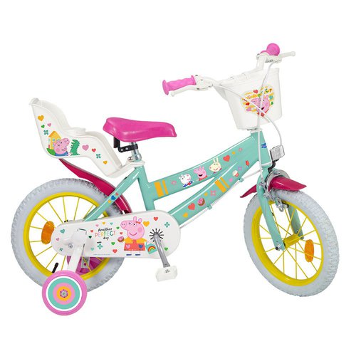 Toimsa Bikes Peppa Pig 14 Bike Mehrfarbig 3-5 Years Junge