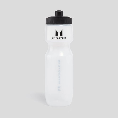 MyProtein Sports Wasserflasche – Transparent/Schwarz