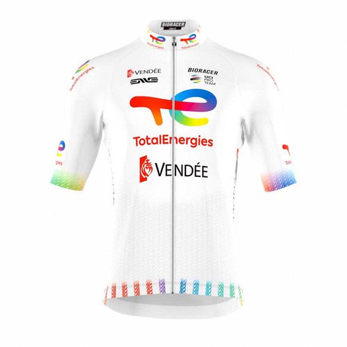 Bioracer Icon Team Total Energies 2025 Kurzarm-radtrikot