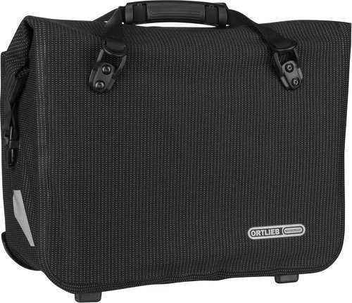 Ortlieb Office-Bag 21 High Visibility QL3.1  in Schwarz (21 Liter), Fahrradtasche