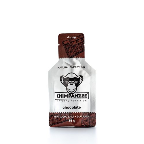 Chimpanzee Chocolat Au Sel Energy Gel 25 Units Weiß