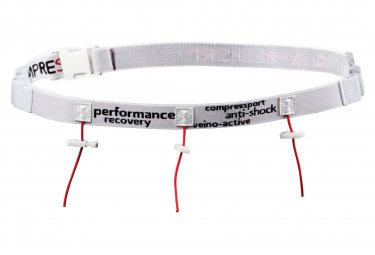 Compressport race belt weiser bananengurtel