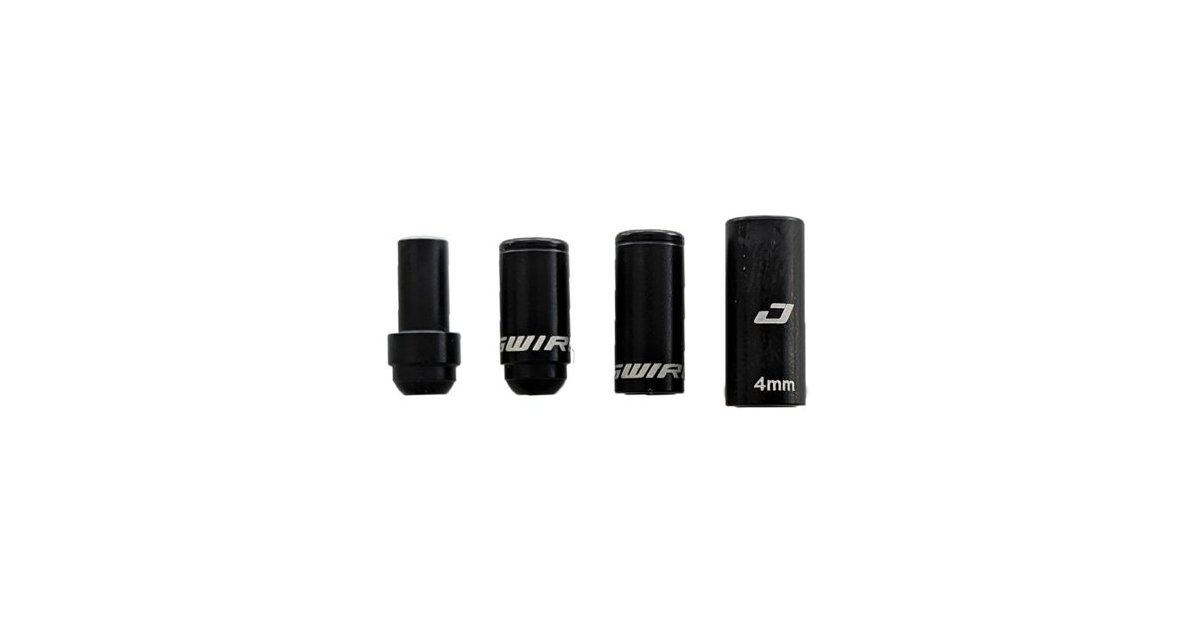 Jagwire Bremsmanschetten - 10 Stück Schwarz Für Fahrrad Bremszüge