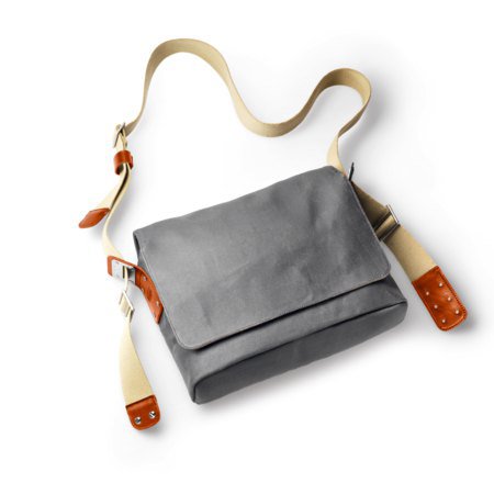 Brooks England Paddington Canvas Shoulder Bag Grau