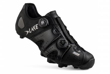 Lake mx241 x mtb schuhe schwarz   silber grose version