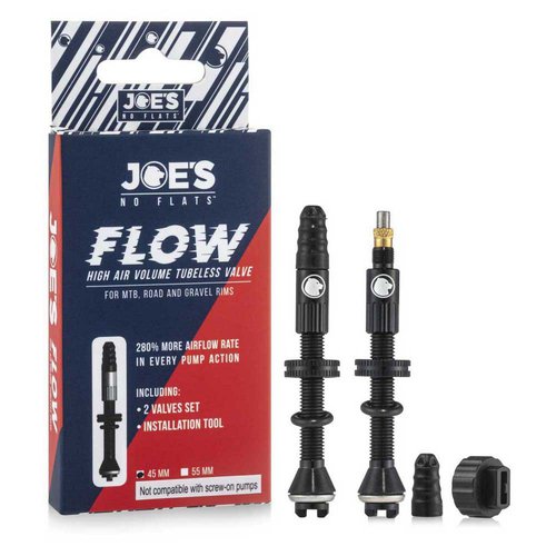 Joe S Flow High Air Tubeless Ventile 2 Einheiten