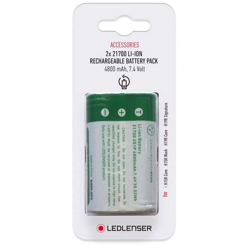 Led Lenser 2x21700 4800mah Lithium Batterie Refurbished