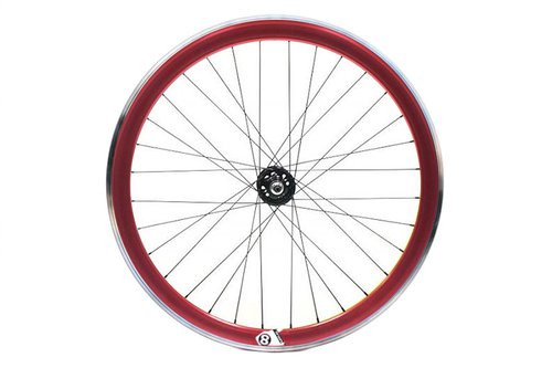 Origin8 Fixie Hinterrad - Rot ADZ