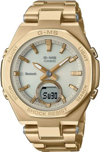 Casio Baby-g MSG-B100DG-9AER Smartwatch, Solaruhr, Armbanduhr, Damenuhr, digital, iOS, Android