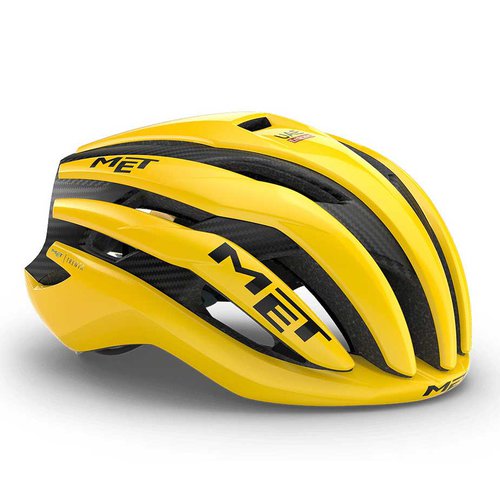 MET Trenta 3k Carbon Mips Jaune Edition Helm