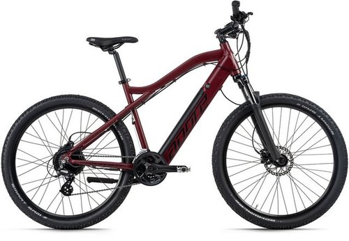 Adore E-Bike Enforce, 24 Gang Shimano Altus Schaltwerk, Kettenschaltung, Heckmotor, 504 Wh Akku