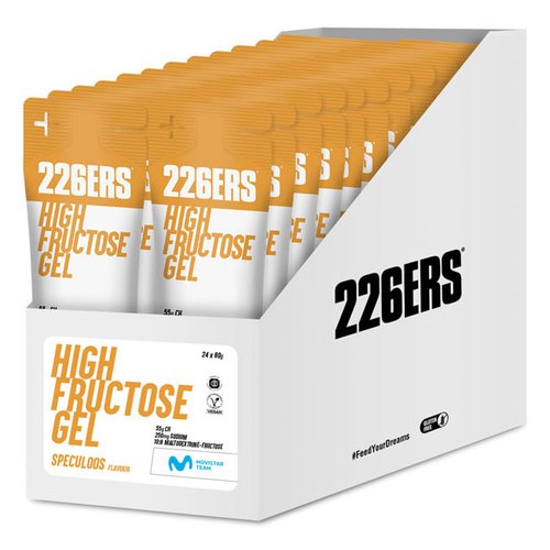 226ers High Fructose Schachtel Mit Energiegelen Spekulatius 44g 32 Einheiten