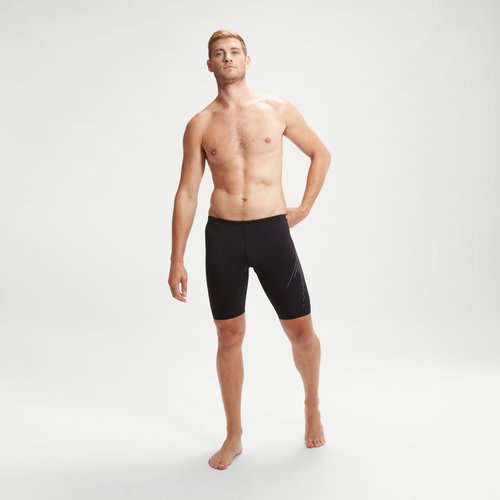 Speedo HyperBoom Placement-Schwimmhose für Herren Schwarz/Grau