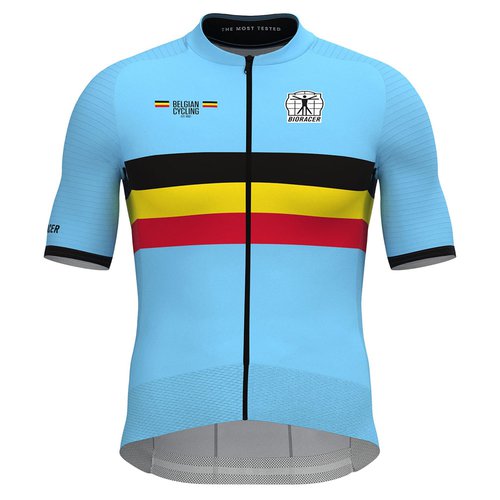 Bioracer Official Belgian Kurzarm-radtrikot