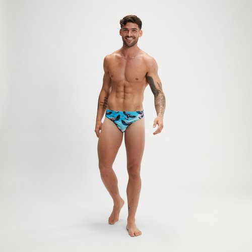 Speedo Escape-Badehose 5 cm für Herren Blau
