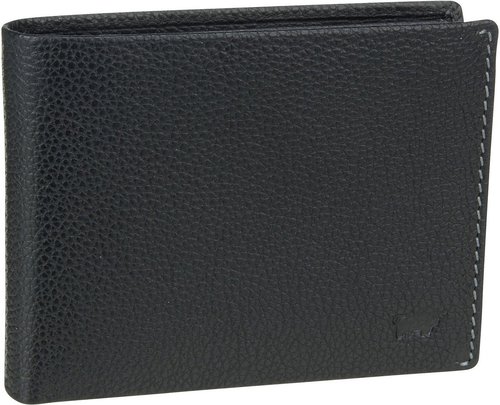 Braun Büffel Prato RFID 69338  in Schwarz (0.2 Liter), Geldbörse