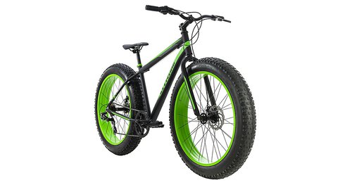 KS Cycling KS Cycling Mountainbike MTB Fatbike Fat-XTR , Rahmenhöhe: 46 cm schwarz Gr. 26
