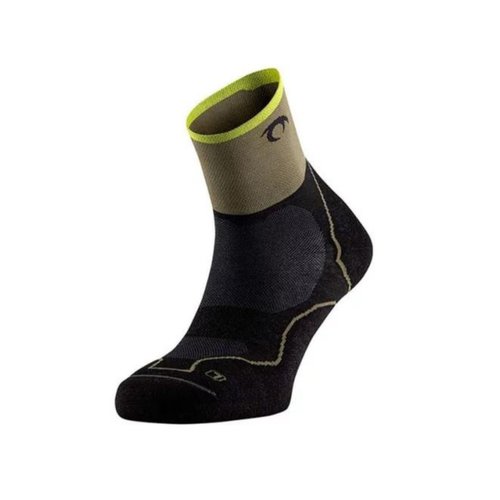 Lurbel Desafio Spirit Four Schwarze Grüne Socken, Größe S