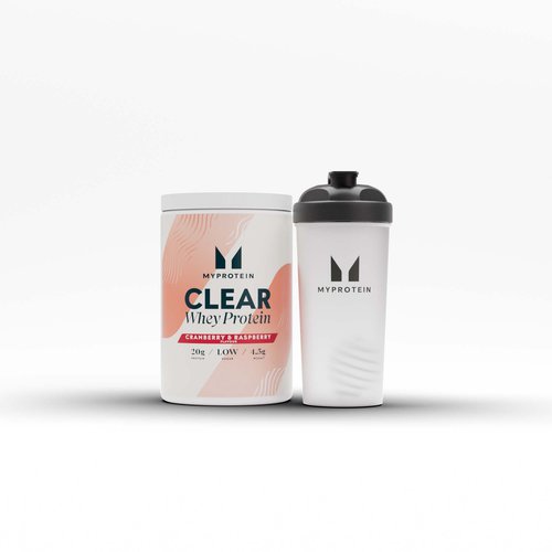 MyProtein Clear Protein Bundle - Shaker - Cranberry & Raspberry