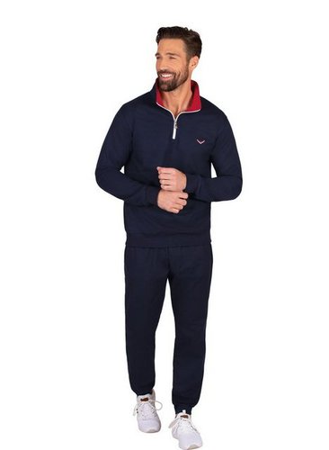 Trigema Sweater Herren Jogginganzug in Sweat-Qualität