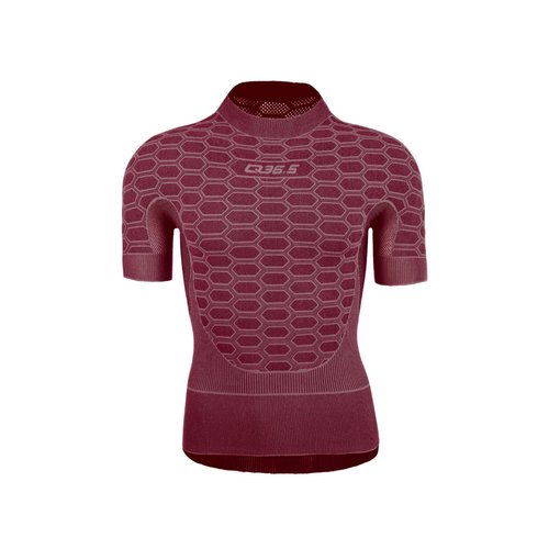 Q36.5 Base Layer 2 Kurzarm-Rotes Unterhemd, Größe L/XL