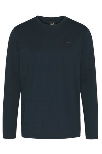 Bugatti Sweatshirt aus reiner Baumwolle
