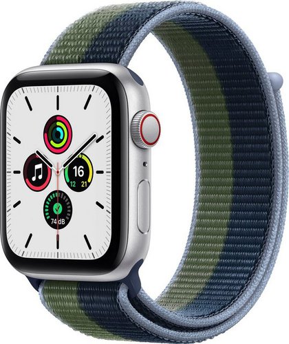 Apple Watch SE GPS + Cellular, 44mm Smartwatch (4,52 cm/1,78 Zoll, Watch OS 7)