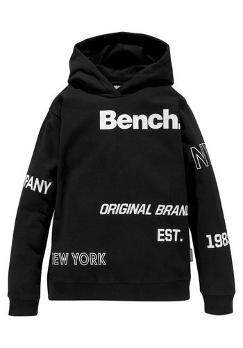 Bench. Kapuzensweatshirt in Boyfriendform