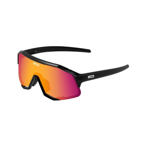 Koo Demos Schwarz Orange Brille