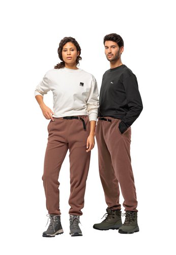Jack Wolfskin Bockenheim Pants Fleece-Hose L wild ginger wild ginger