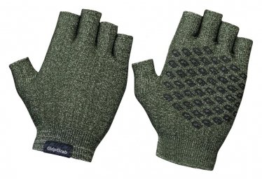 GripGrab freedom gestrickter kurzfingerhandschuh olive