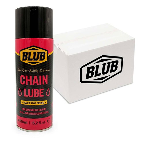 Blub Chain Lubricant 450ml 12 Units Schwarz
