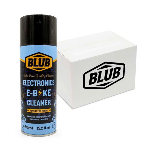 Blub E-bike Electronics Cleaner 450ml 12 Units Schwarz