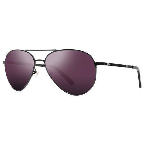 Siroko Navigli Sunglasses Schwarz Purple Mirror