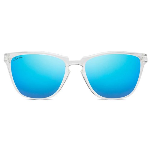 Siroko Superliga Sunglasses Durchsichtig Light Blue Mirror