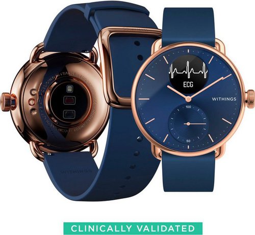 Withings ScanWatch 38mm Smartwatch (1,6 Zoll)