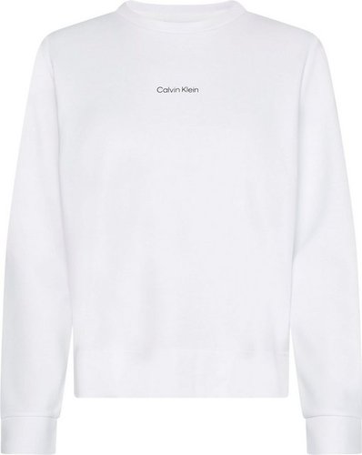 Calvin Klein Sweatshirt MICRO LOGO ESS SWEATSHIRT mit Logo-Schriftzug vorne