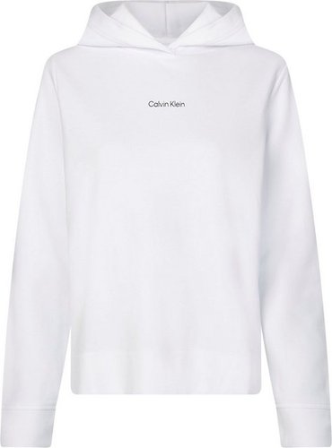 Calvin Klein Kapuzensweatshirt MICRO LOGO ESS HOODIE mit kontrastfarbenem Logo-Schriftzug