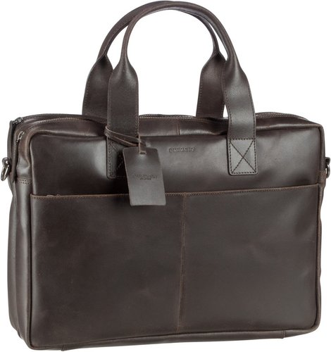 Burkely Vintage Jesse Workbag 7980  in Braun (13.1 Liter), Aktentasche