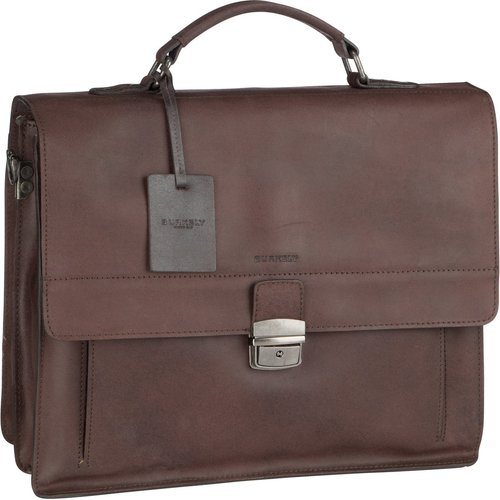 Burkely Vintage Scott Briefcase 6378  in Braun (16.5 Liter), Aktentasche