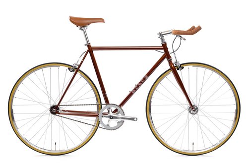 State Bicycle Co. State Bicycle 4130 Core Line Fixie  Singlespeed Fahrrad - Sokol