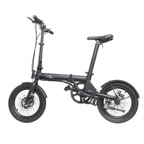G-kos G-kos E-bike 16 G-bike R Fold Folding Electric Bike Schwarz One Size  250Wh
