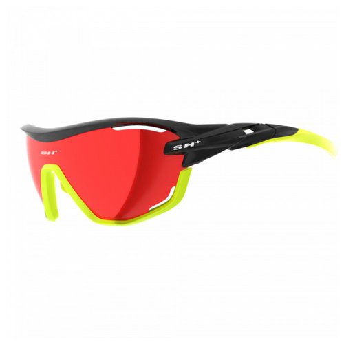 Sh+ Rg 5400 Sunglasses Schwarz Yellow Revo RedCAT3
