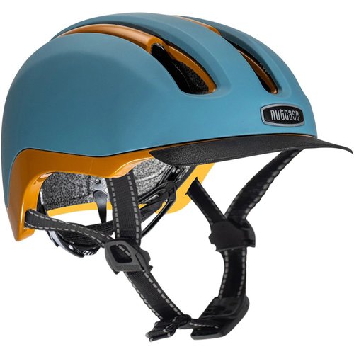 Nutcase Vio Adventure Gravelstroke Mips Urban Helmet Blau S-M