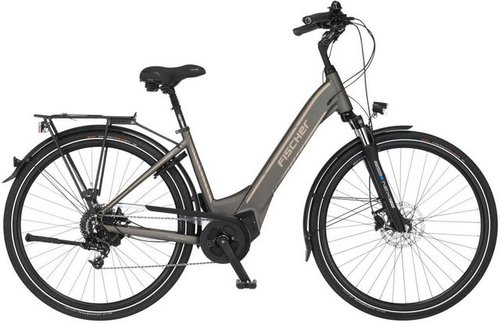 Fischer Fahrrad E-Bike CITA 6.0i 504, 10 Gang, Kettenschaltung, Mittelmotor, 504 Wh Akku