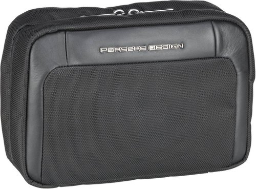 Porsche Design Roadster Nylon Washbag M 1010  in Schwarz (3.7 Liter), Kulturbeutel