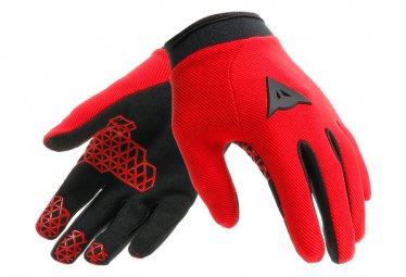 Dainese scarabeo kinderhandschuhe rot   schwarz