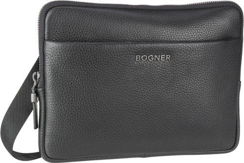 Bogner Jasper Linus ShoulderBag XSHZ  in Schwarz (0.9 Liter), Umhängetasche