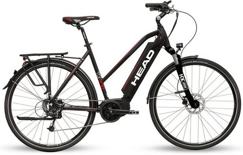 Head E-Bike Trekkingrad Trivor, 9 Gang S-Ride RDM300 Schaltwerk, Kettenschaltung, Mittelmotor, 576 Wh, Pedelec, Elektrofahrrad für Damen