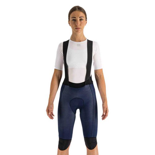 Sportful Bodyfit Pro Thermal Bib Shorts Blau M Frau